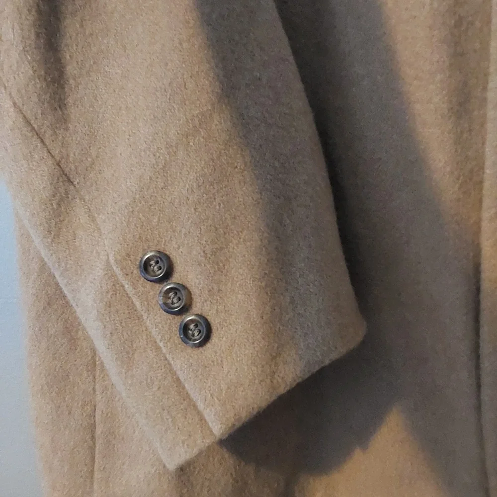 Claudio Morelli Mens Beige 46 Reg 100%‎ CAMEL HAIR sport coat suit jacket blazer
